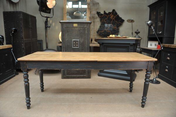 Fir dining table, 1930s