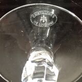 6 crystal water glasses box