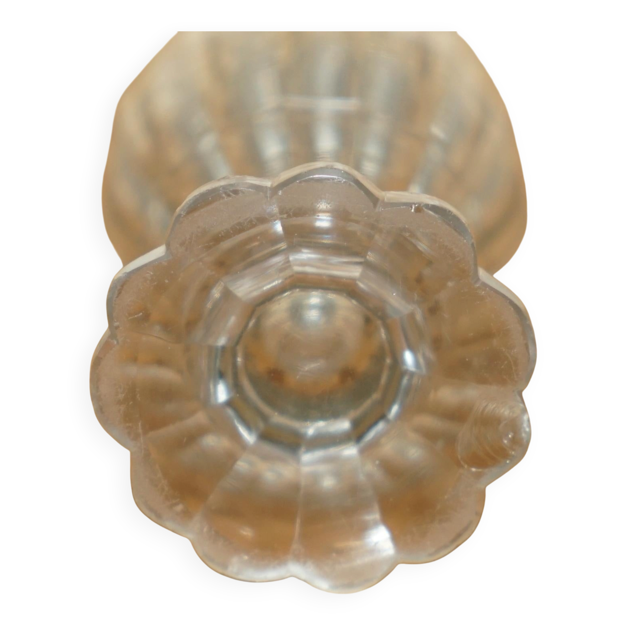Cut glass sugar bowl and sterling silver by William Moulson 1844