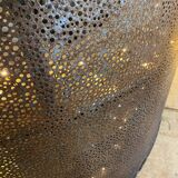 Iron and wood bar counter