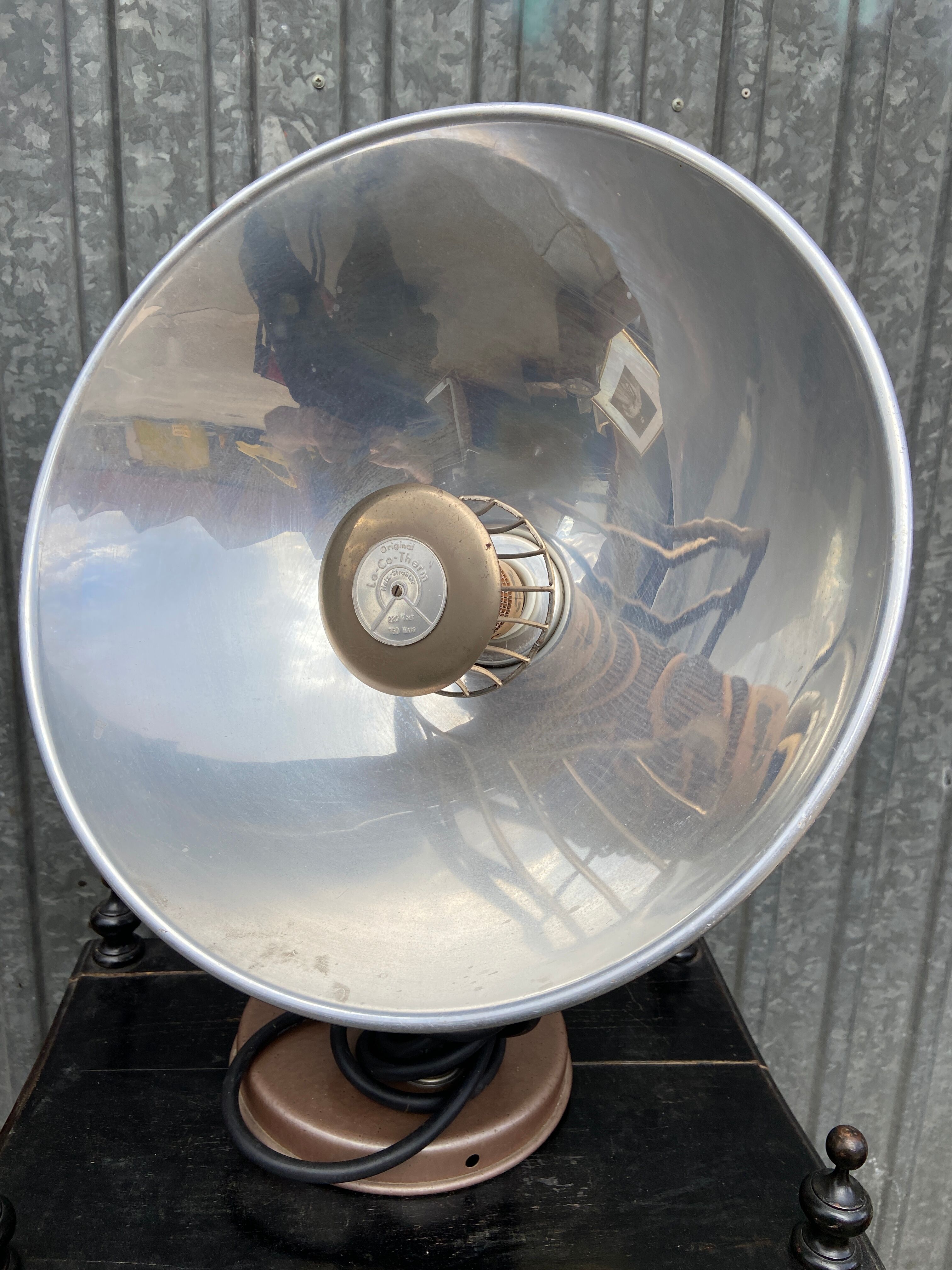 Industrial heating lamp 50s The vintage Co-Therm