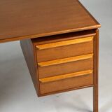 Danish Design Teak Desk by GV Møbler Vintage Mid-Century 60s 70s