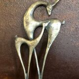 Animal bronze signed