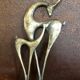 Animal bronze signed