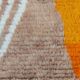 Unique natural wool Moroccan rug 3x2 m