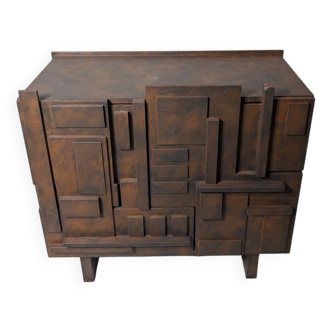 Italian Brutalist Sideboard, 90s