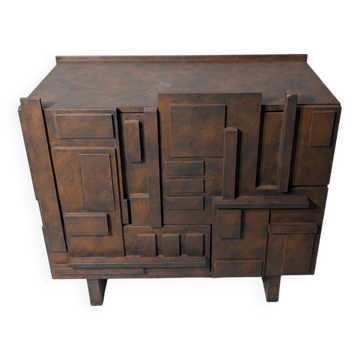Italian Brutalist Sideboard, 90s