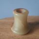 Alabaster candle holder