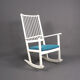 Ynge Ekstrom rocking chair, Swedese 1970s
