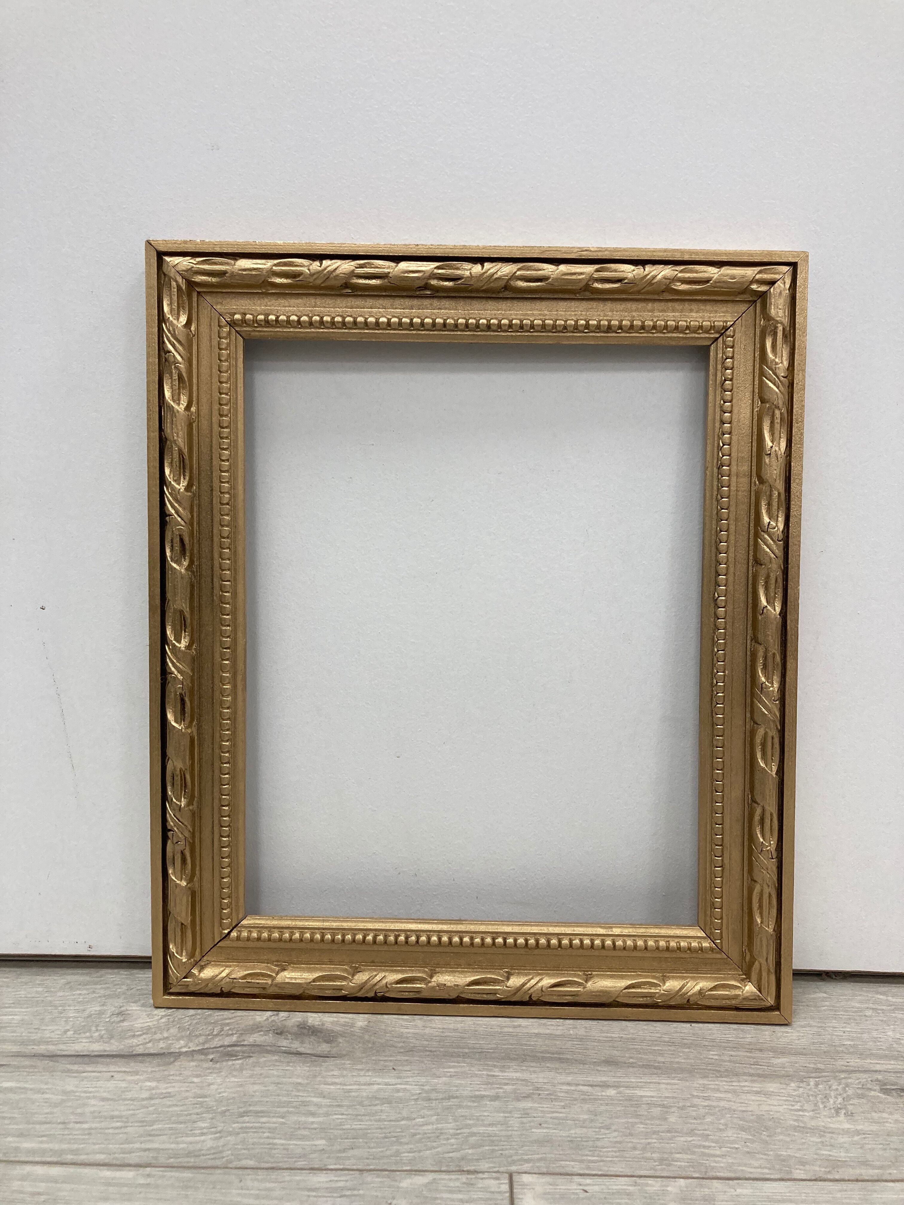 Vintage gold frame