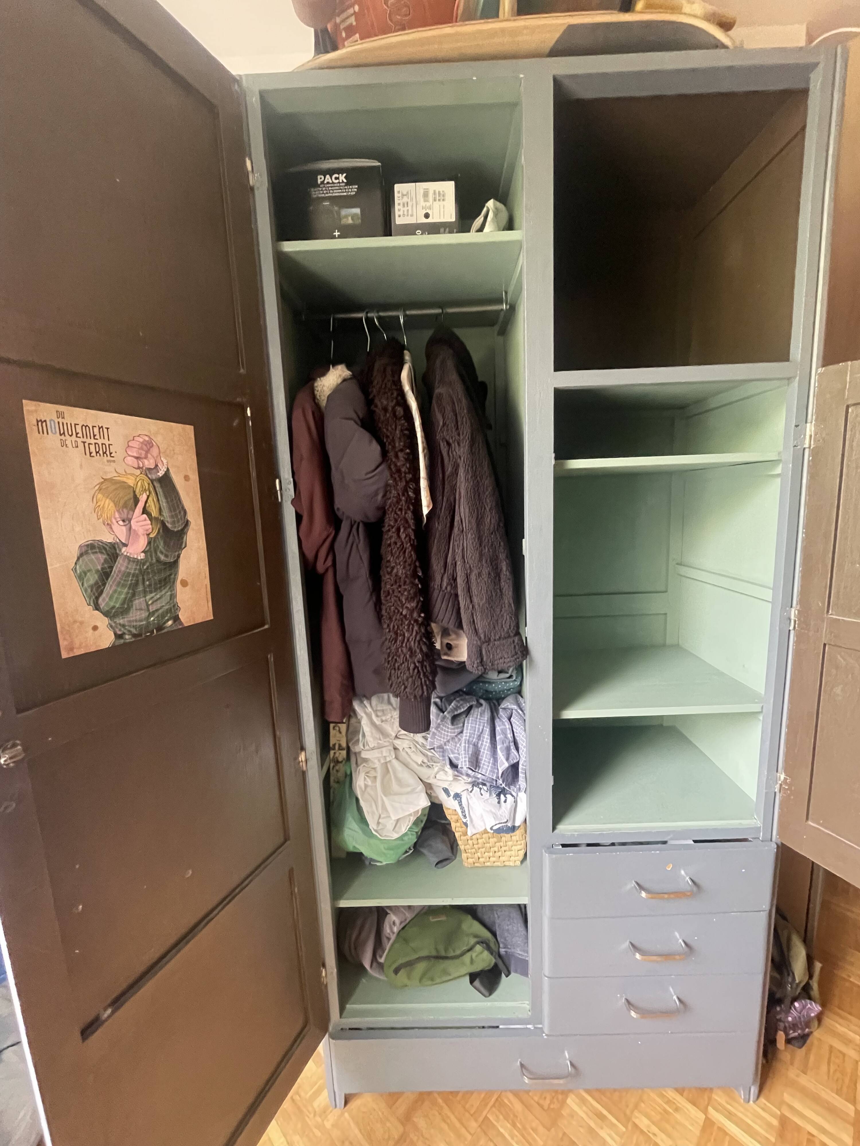 Vintage wardrobe