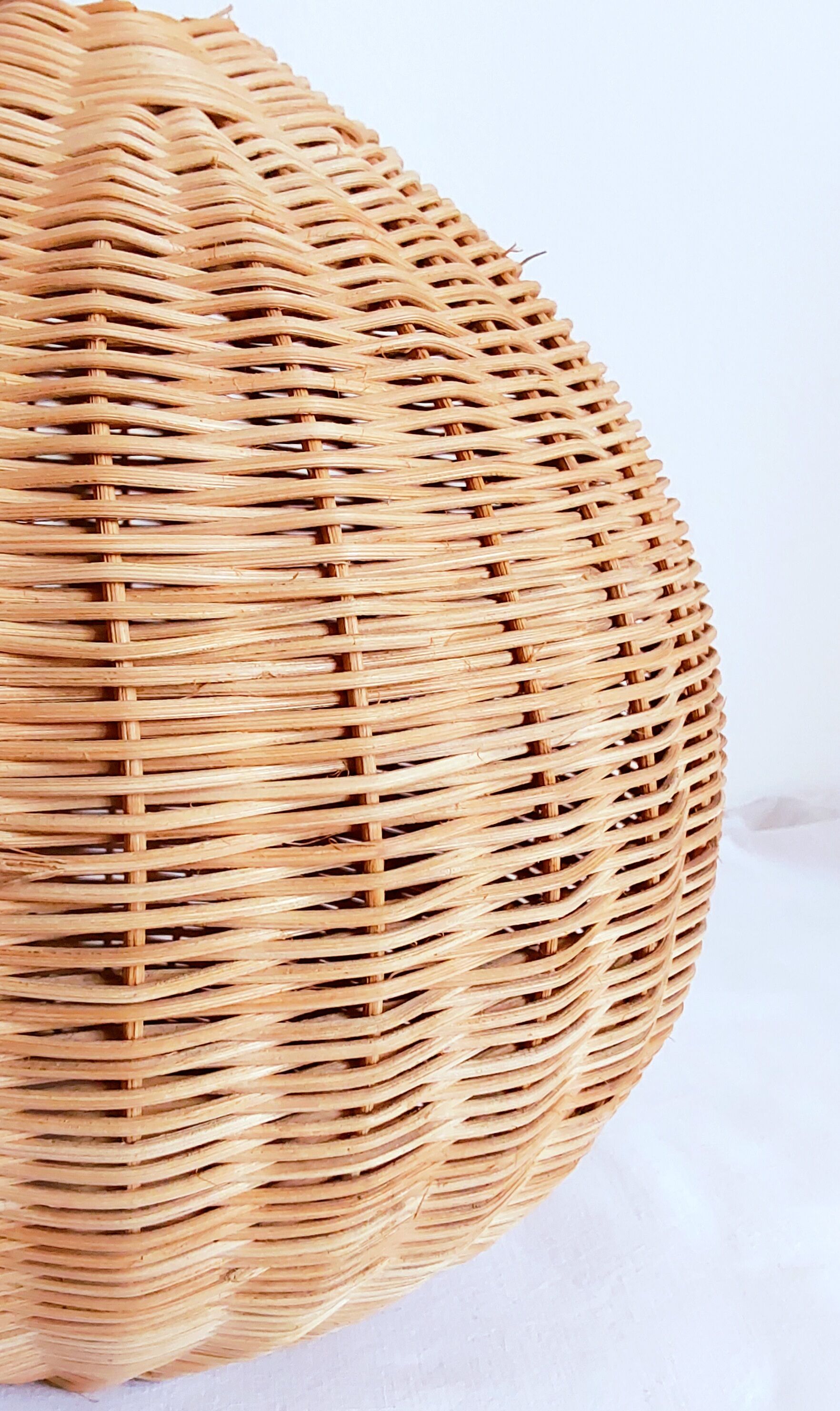 Vintage wicker light