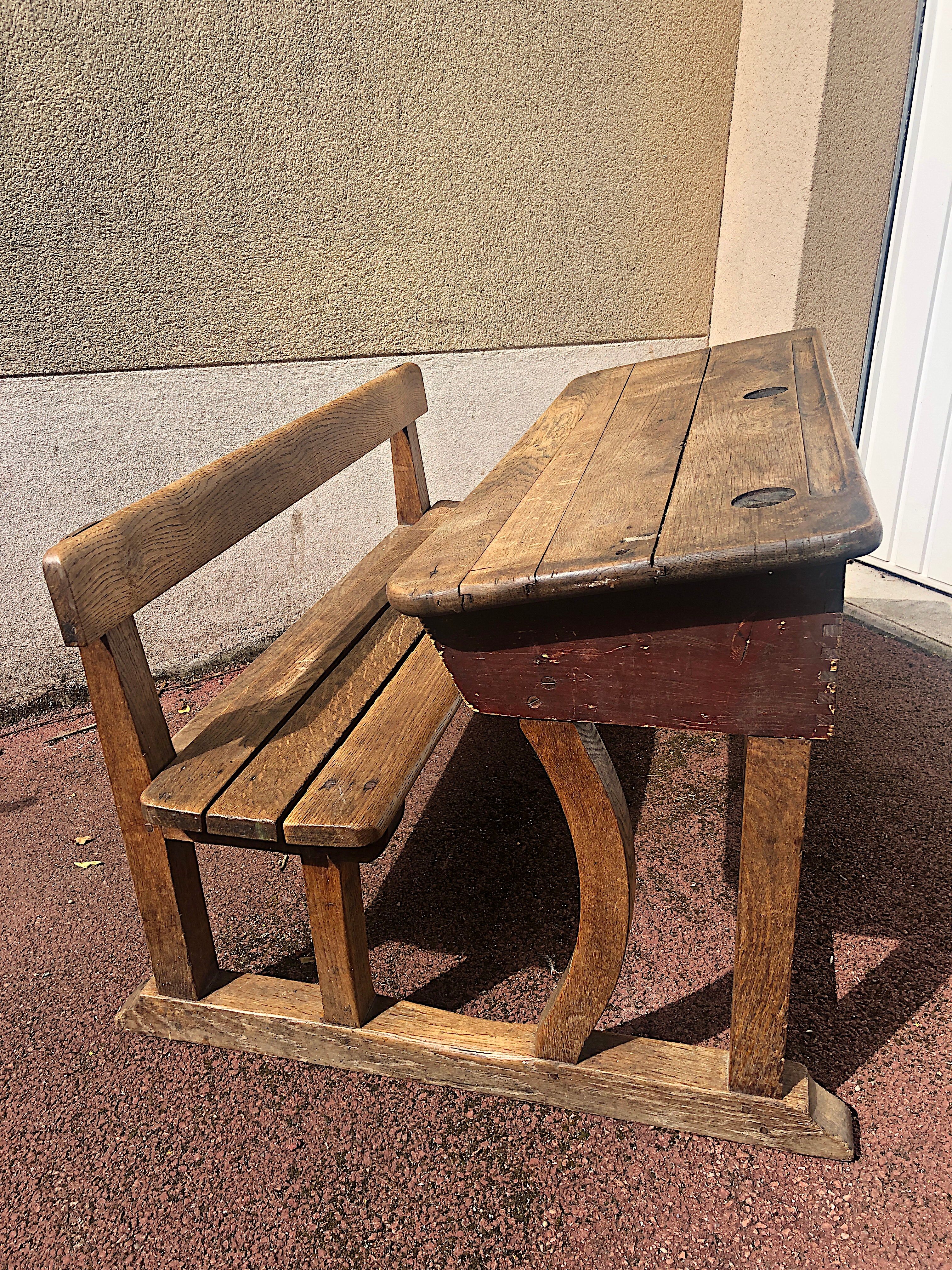 Old school desk