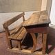 Old school desk