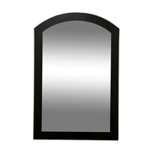 Grand miroir laiton et - 1970