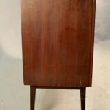 Vintage Schaub Lorenz Enfilade Hifi with its Two Speakers