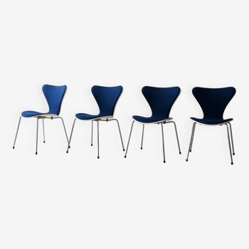 Ensemble de chaises Arne Jacobsen 'série 7'