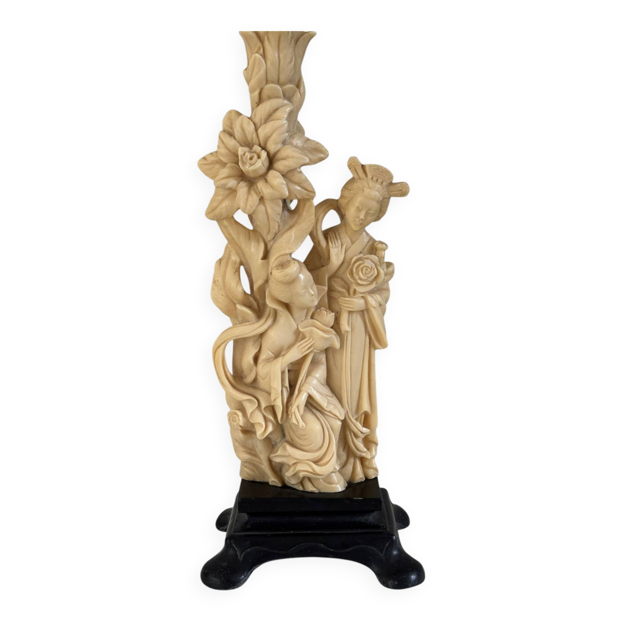 Asian style lamp by Amilcare Santini