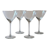Lot de 4 verres à cocktail