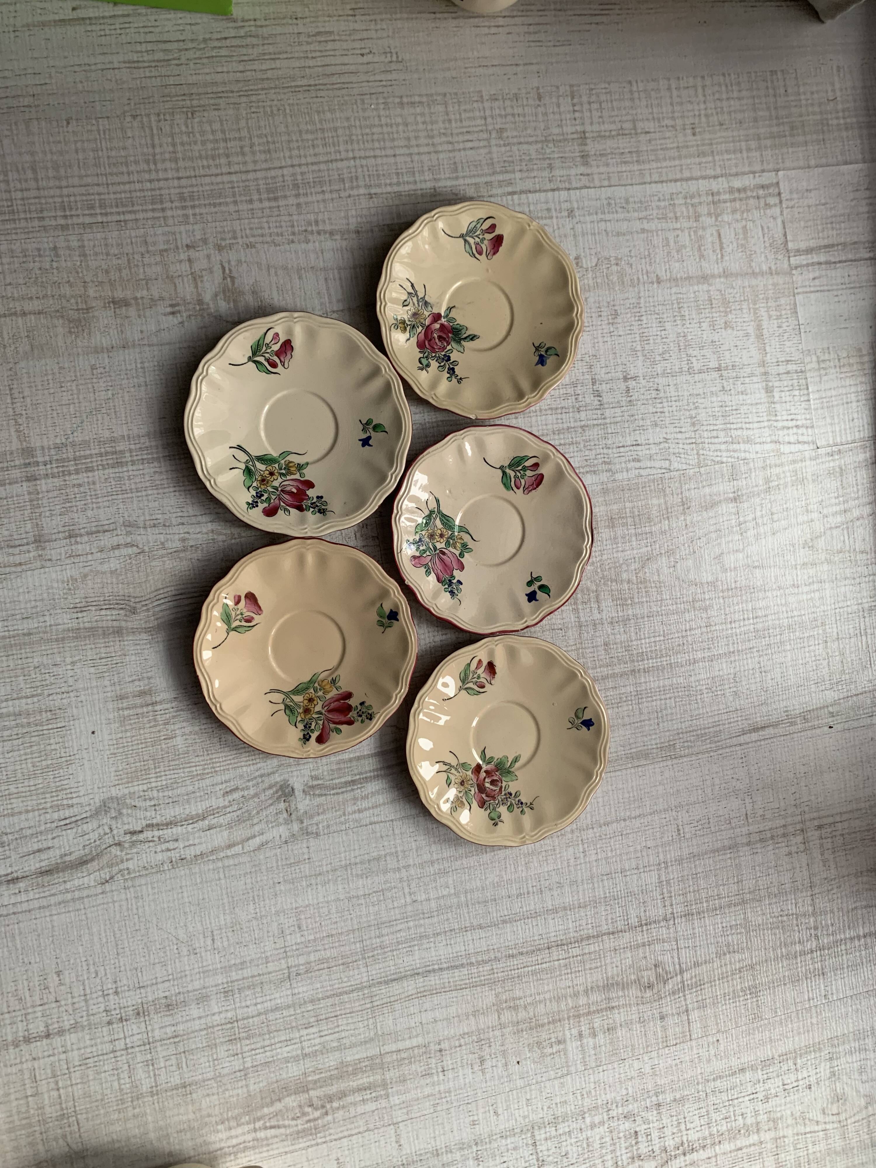 Luneville Floral Coffee Set