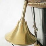 Suspension lantern of vestibule vintage fleurs-de-lys