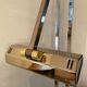 Deknudt brass floor lamp from the 70s