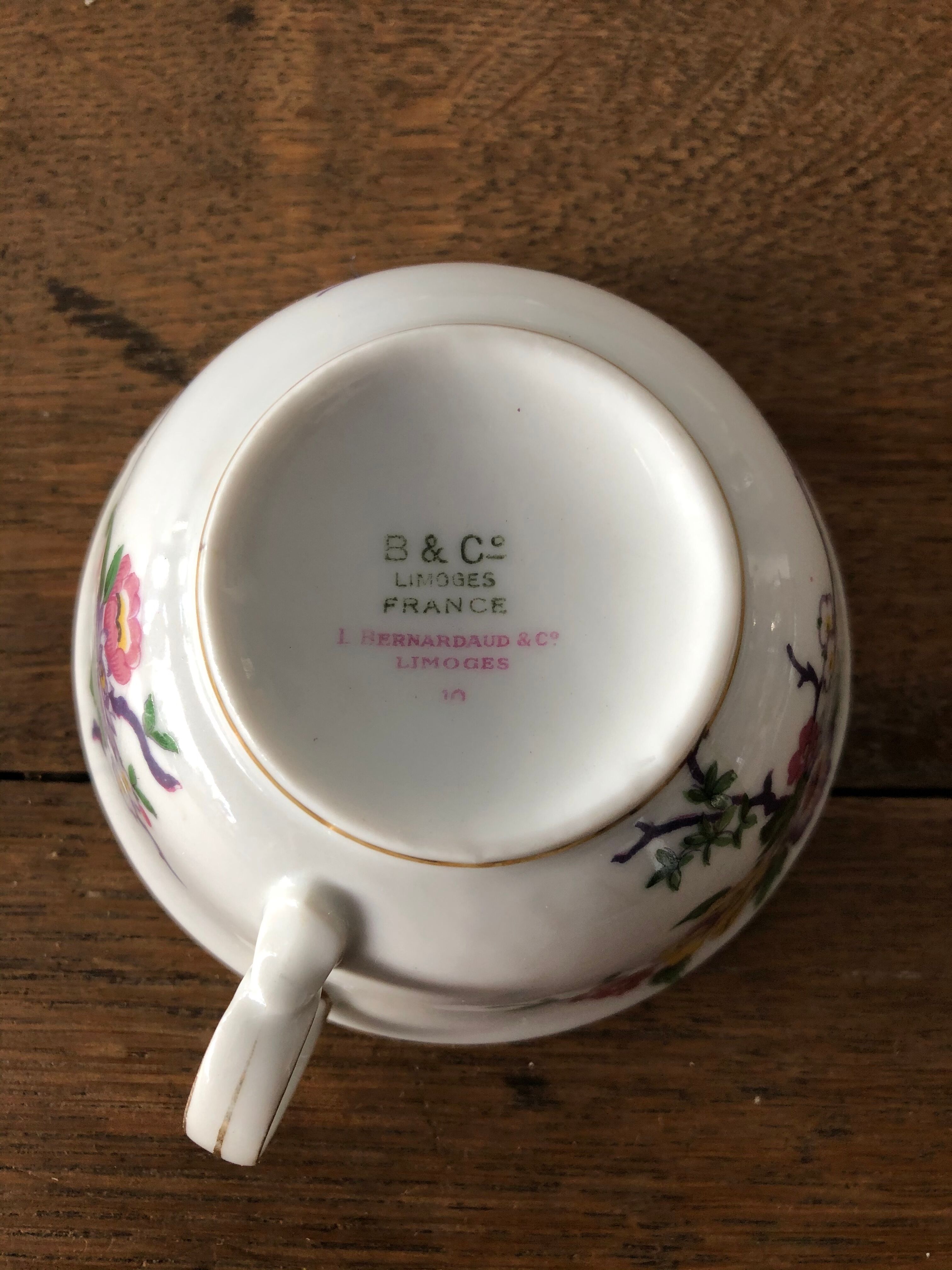 Coffee cup service, Bernardaud, Limoges