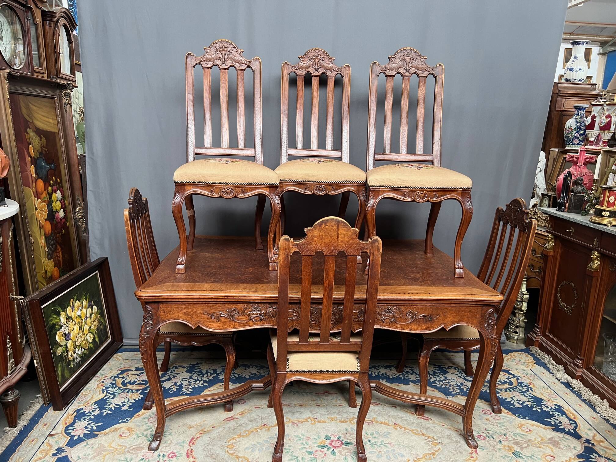 Lot of 6 Regency style chairs