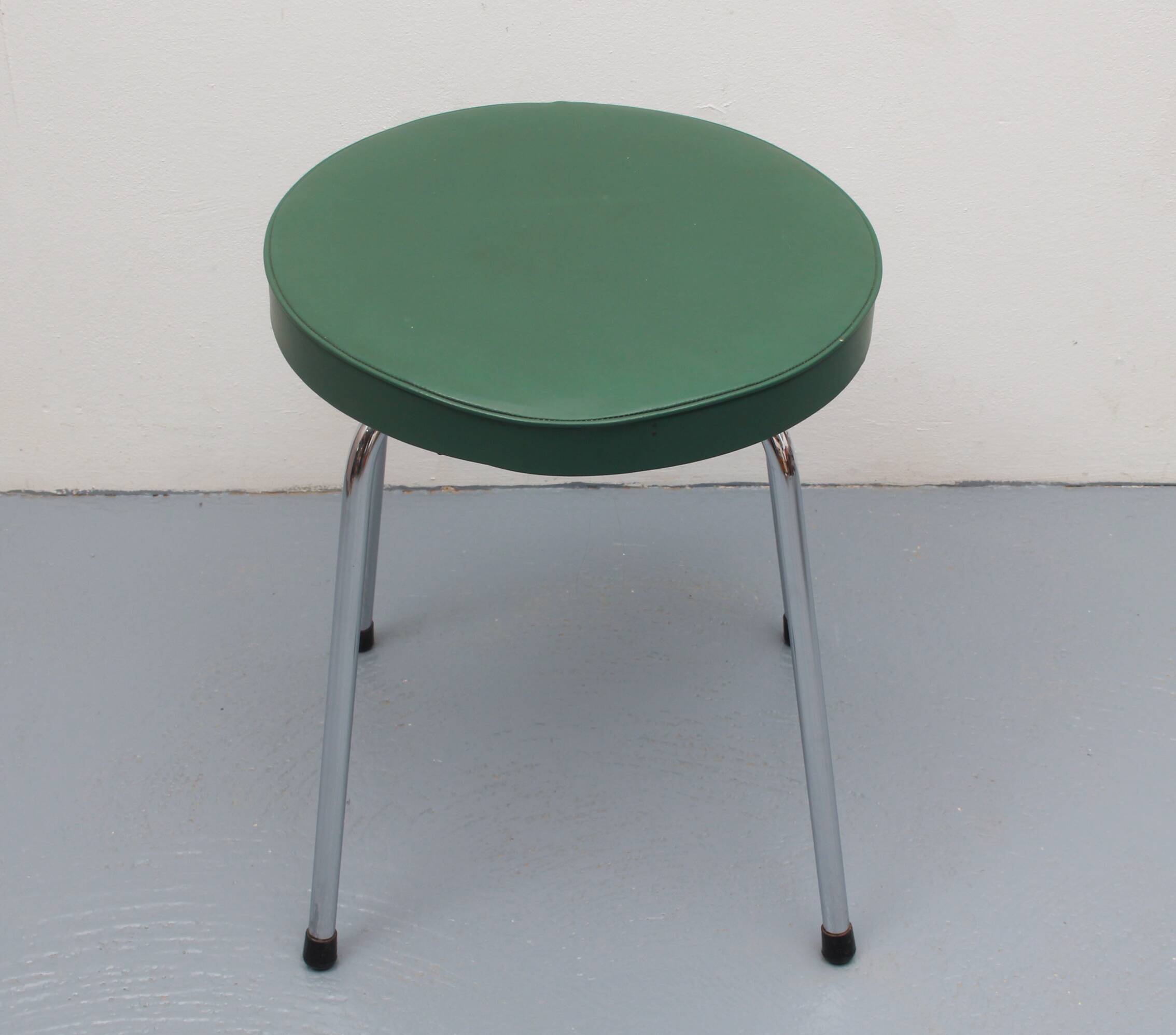 1950s stool green from Thonet