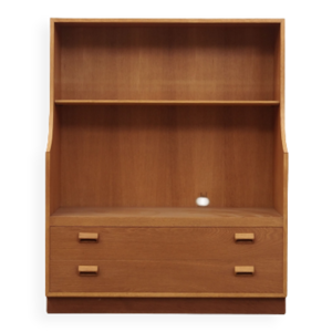 Bibliothèque en frêne, design