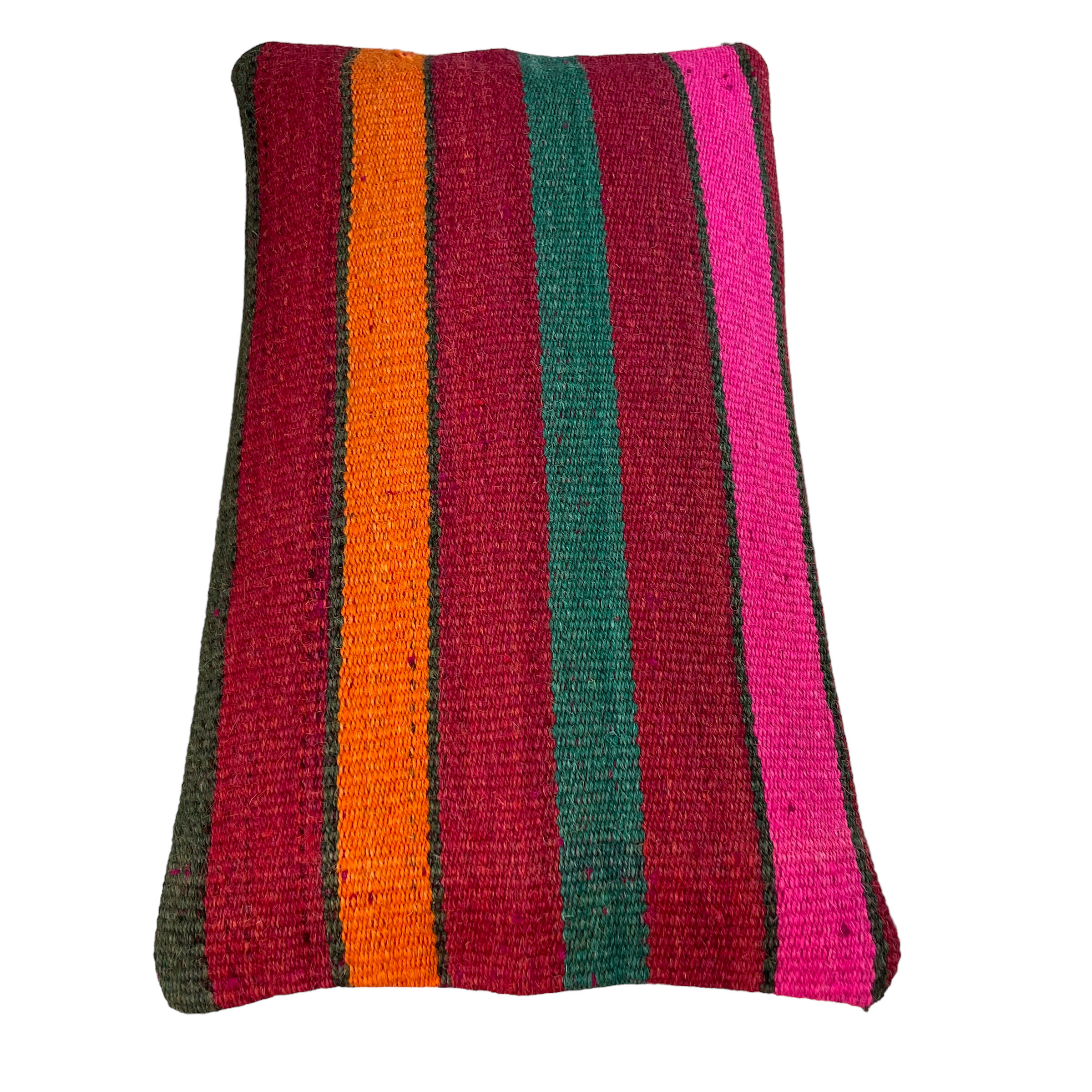 Vintage turkish kilim cushion cover, 30 x 50 cm