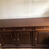 Buffet en acajou massif style victorien