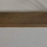 Modernist oak wall-mounted coat rack L53.5cm