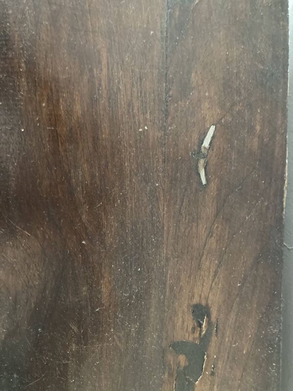 Armoire ou coffre de mariage syrien du 19ème siècle, en marqueterie de nacre