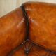 Renovated Victorian Chesterfield Sofa in Leather by Howard & Son