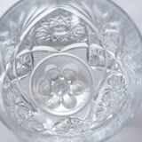 6 Bohemian crystal flutes