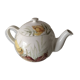 Teapot from the gien pottery, exotic model.