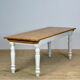 Vintage Pine Table With And Old Top