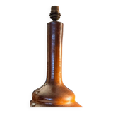 Pied de lampe en céramique ajourée