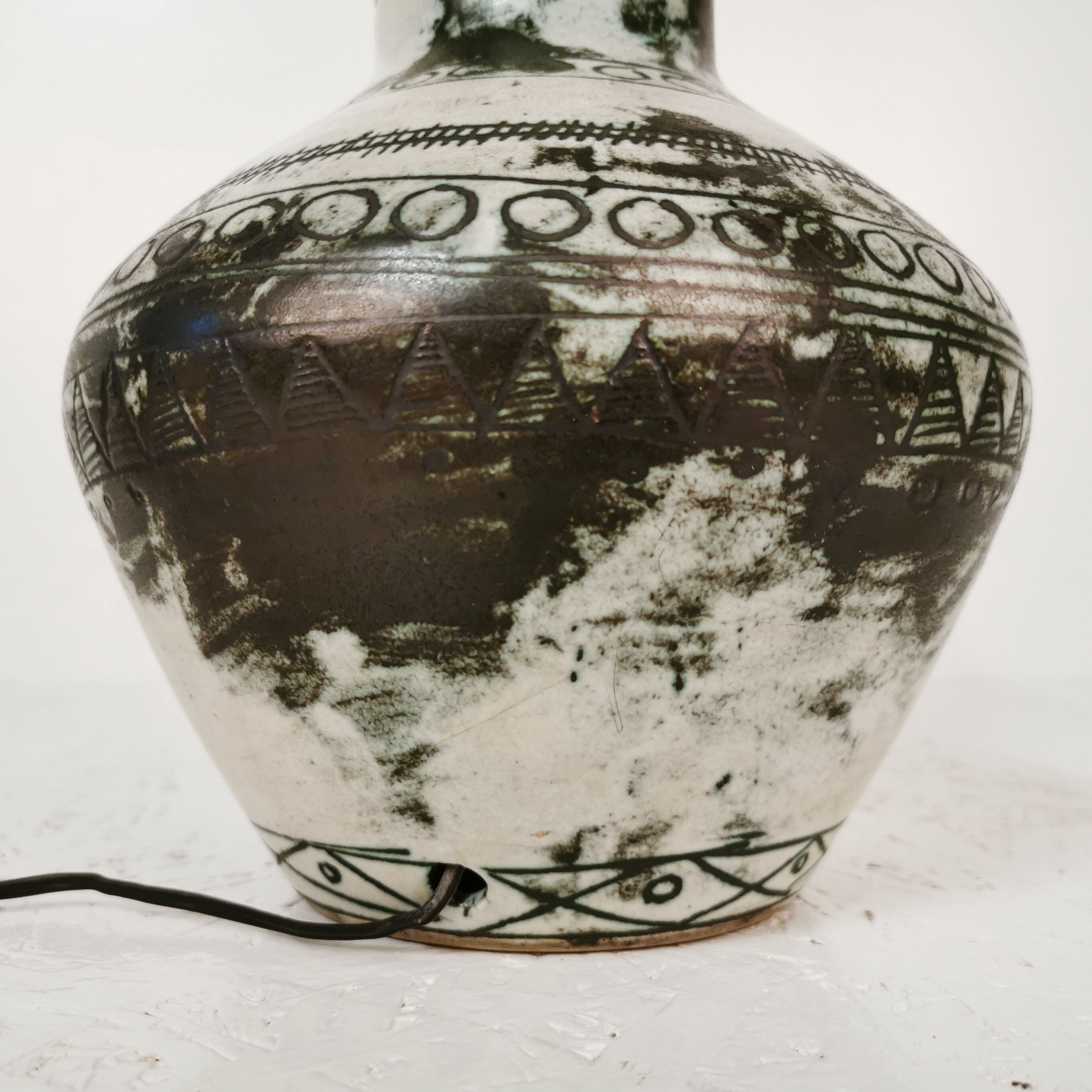 Ceramic lamp, Jacques Blin