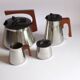 Set thé et café par Axel Enthoven pour Demeyere Werkhuizen, Belgique, 1971, Set de 4.