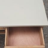 Restored fir desk