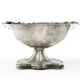Biedermeier salt cellar, silver-plated copper, Poland, 19th century