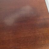 Hi-Fi cabinet in wood, brushed aluminum, smoked glass - 1970s