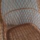 Rattan armchair