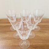Crystal water glasses from Arques