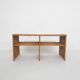 Mid-century wicker sideboard, France 1960's