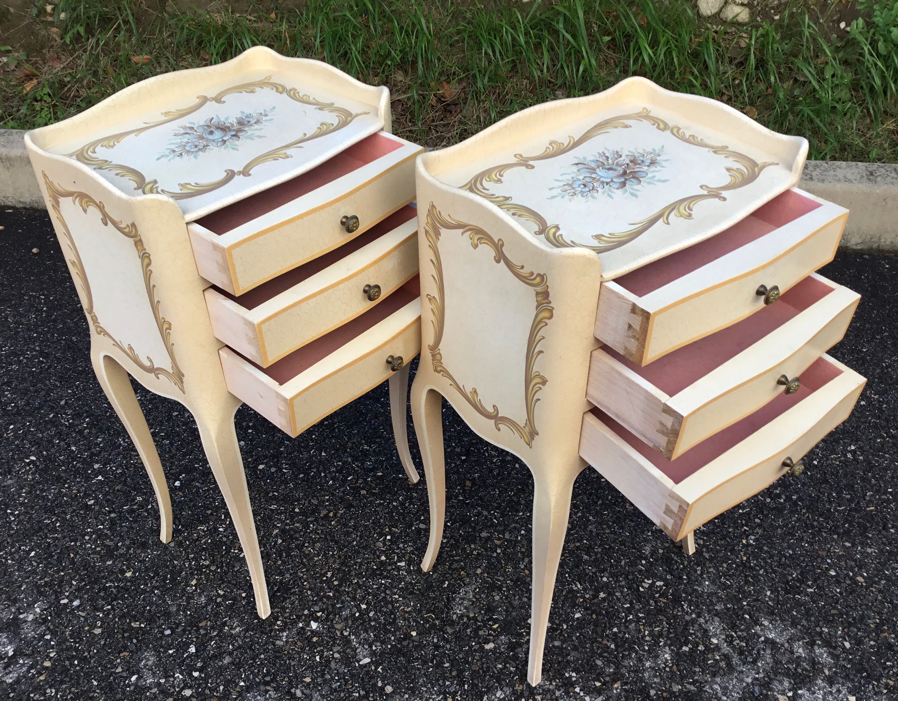 Pair of bedside tables