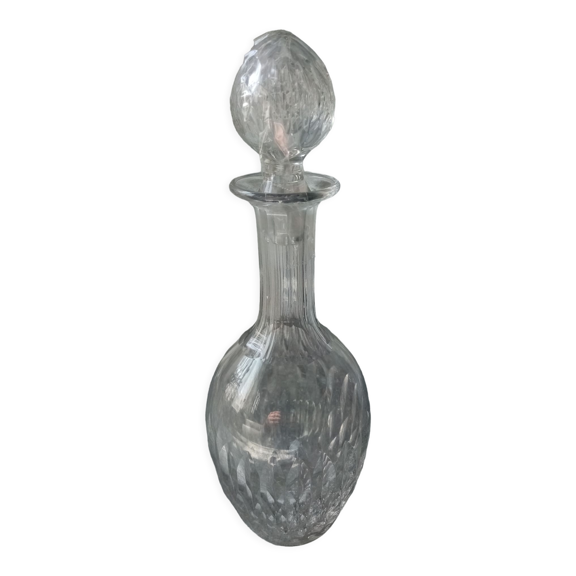 Carafe en cristal taille saint louis ou baccarat