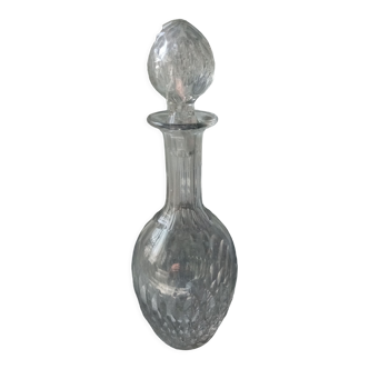 Crystal carafe cut saint louis or baccarat